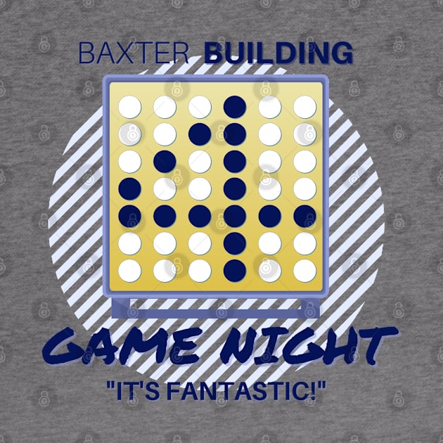 Baxter Building Game Night (dark) by Damn_Nation_Inc